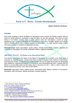 Parte 4/5 - Besta - Estado Absolutizado