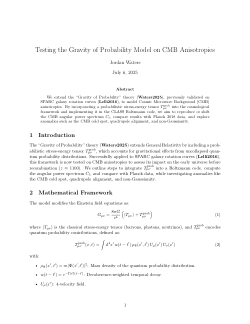 Gravity of Probability II: Testing Quantum-Informational Curvature Using CMB Anisotropies