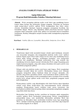 <b>ANALISA</b><b> </b><b>USABILITY</b><b> </b><b>PADA</b><b> </b><b>APLIKASI</b><b> </b><b>WOILO</b>