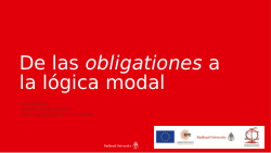 De las Obligationes a la Lógica Modal (Salamanca, 2024)