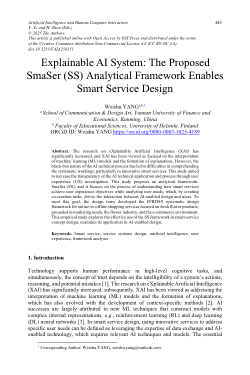 Explainable AI System The Proposed SmaSer (SS) Analytical Framework.pdf