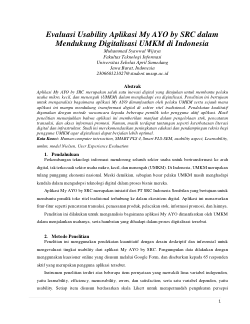 Evaluasi Usability Aplikasi My AYO by SRC dalam Mendukung Digitalisasi UMKM di Indonesia.pdf