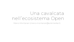 Ecosistema Open