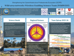 <b>SCIPE: WildWEST: Wild-area-networks Wireless Enabling Science Team</b>