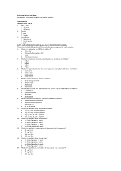 Supplementary materials