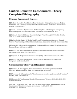 Unified Recursive Consciousness Theory