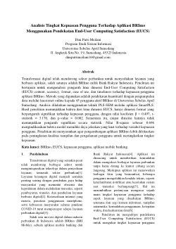 Analisis Tingkat Kepuasan Pengguna Terhadap Aplikasi BRImo Menggunakan Pendekatan End-User Computing Satisfaction (EUCS).pdf