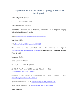 Compiled Norms - Towards a Formal Typology of Executable Legal Speech.docx