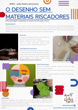 O Desenho Sem Materiais Riscadores