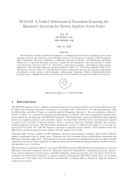 <b>HULYAS Mathematical Framework: A Unified Mathematical Formalism for Movement Analysis Across Scales</b>