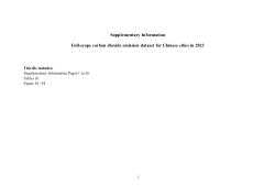 Supplementary file of Full-Scope CO2 Emission Dataset for Chinese Cities in 2023