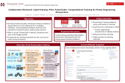 Collaborative Research: CyberTraining: Pilot: PowerCyber: Computational Training for Power Engineering Researchers