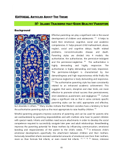 Islamic Teachings that Guide Healthy Parenting