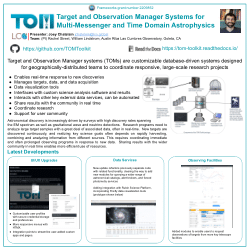 TOM: Target and Observation Manager Systems for Multi-Messenger and Time Domain Astrophysics