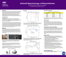 Infrared Spectroscopy of Nanocellulose