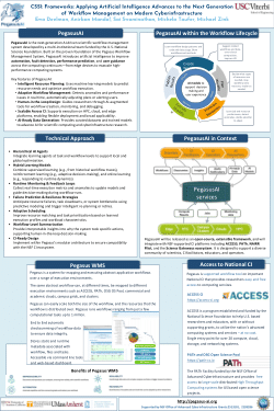CSSI: Frameworks: Applying Artificial Intelligence Advances to the Next Generation of Workflow Management on Modern Cyberinfrastructure