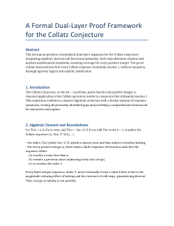A Dual-Layer Approach to the Collatz Conjecture: Classical Algebra and Functional Symmetry