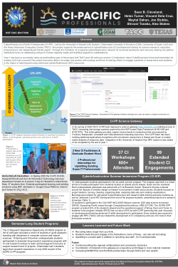 SCIPE: Cyberinfrastructure Pacific Professionals 2025