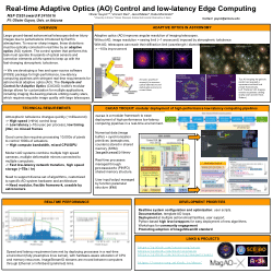 Real-time Adaptive Optics (AO) Control and low-latency Edge Computing