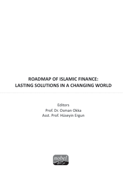 An Analysis On Istanbul's Potential To Become A Regional Islamic Finance Center