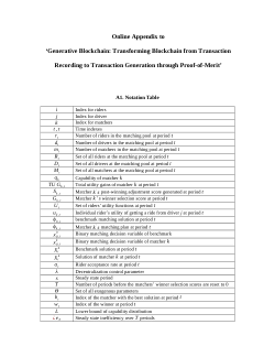Online Appendix to ‘Generative Blockchain: Transforming Blockchain from Transaction Recording to Transaction Generation through Proof-of-Merit’.docx