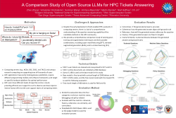 A Comparison Study of Open Source LLMs for HPC Tickets Answering