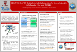 Usable Private Data Federation for Secure Scientific Collaboration