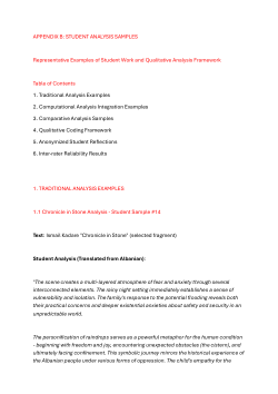 Supplementary Materials for "The Impact of Computational Literary Study Methods on Albanian Literature Students.Description: This dataset contains supplementary materials for the research article examining the integration of computational emotion analysis methods in Albanian literature education. Materials include survey instruments, sample analyses, implementation code, statistical outputs, and translation validation procedures. An emotion analysis approach"