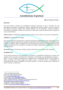 Autodidatismo Espiritual