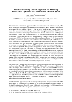 Local E(3)-Equivariant Neural Network Force Field for Modeling Host-Guest Interactions in Xenon-Based Porous Organic Cages
