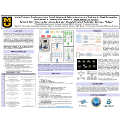 Advanced cyberinfrastructure training for next-generation neuroscience learning and research