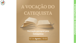 A vocação do catequista