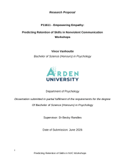 Empowering Empathy: Predicting Retention of Skills in Nonviolent Communication Workshops