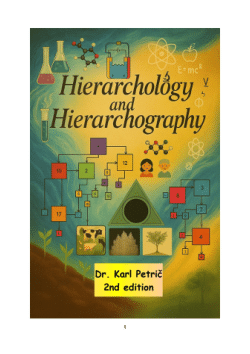 Hierarchology and hierarchography (2nd. ed.)