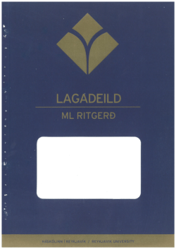 Endurskoðun á sönnunargildi munnlegs framburðar í sakamálum – Stofnun millidómsstigs