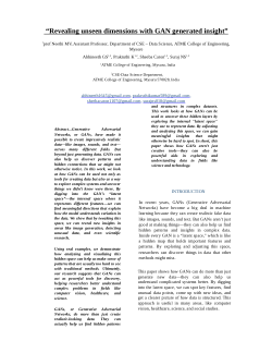 Revealing Unseen Dimensions with GAN-Generated Insight