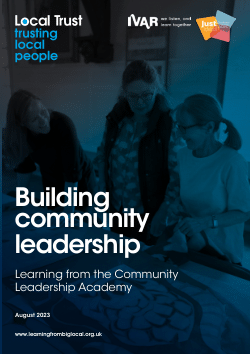 Building community leadership