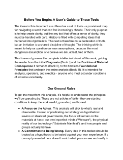 The Lesser Gamble: A Doctrine for Navigating a Future Foreclosed by Myopic Optimization