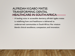 Alfridah Kgabo Matse: Empowering South African Traders Through Strategic Financial Growth