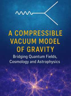A Compressible Vacuum Model of Gravity: Bridging Quantum Fields, Cosmology and Astrophysics