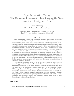 Super Information Theory