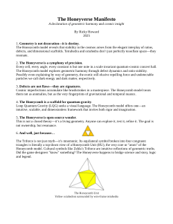 The Honeyverse Manifesto