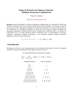 Sums of Powers of Natural Numbers via Combinatorial Sequences