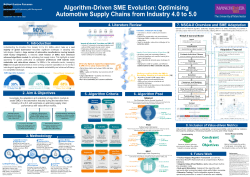 Poster NSGA-II-Based Supply Chain Optimisation for SMEs During the Industry 4.0 to 5.0 Transition