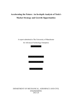 Report Accelerating the Future: An In-depth Analysis of Tesla’s Market Strategy and Growth Opportunities