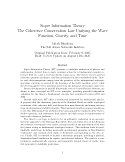 Super Information Theory