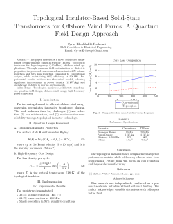 Topological Insulator-Based Solid-State Transformers