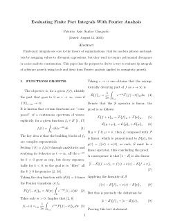 On the Regularization of Divergent Fourier Transforms