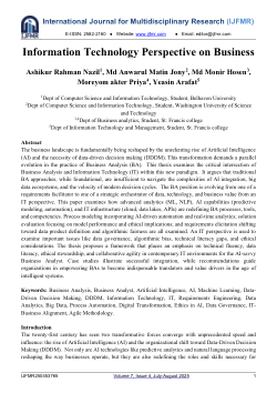 Information Technology Perspective On Business