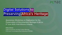 <b>Digital Solutions to Preserving Africa’s Heritage</b>: Intelligent Document Processing for GLAM